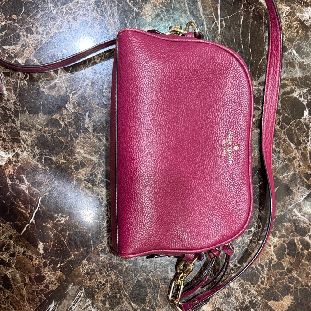 Kate Spade Fuchsia Crossbody Bag